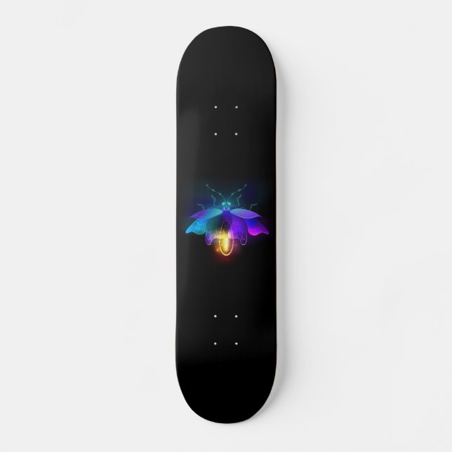 Skate Neon Firefly a preto (Frente)