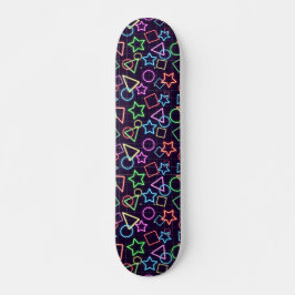 Skate Neon Shapes