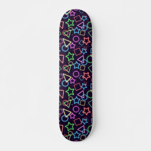 Skate Neon Shapes