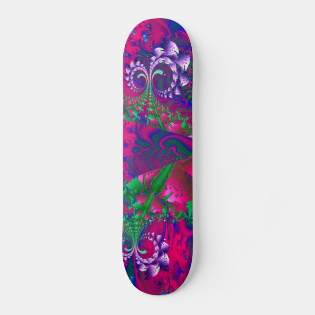 Skate Nerdberry Psychedelic Fractal (Frente)
