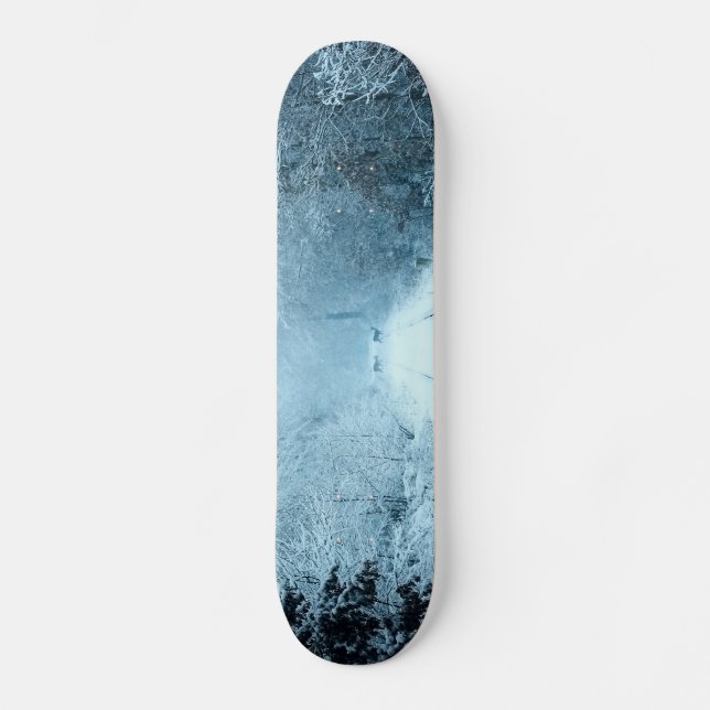 Skate Neve de Natal nos Caminhos de Ferro (Frente)