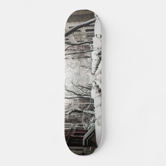 Skate Neve de Natal Urbana no Brooklyn NY (Frente)