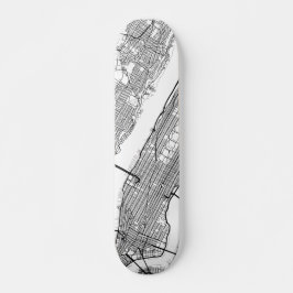 Skate New York | algum mapa de ruas da cidade