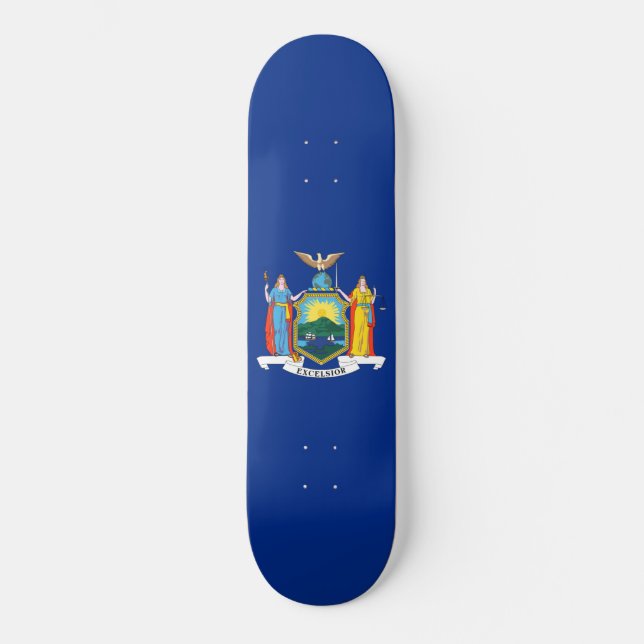 Skate New York Flag, The Empire State, American Colonies (Frente)