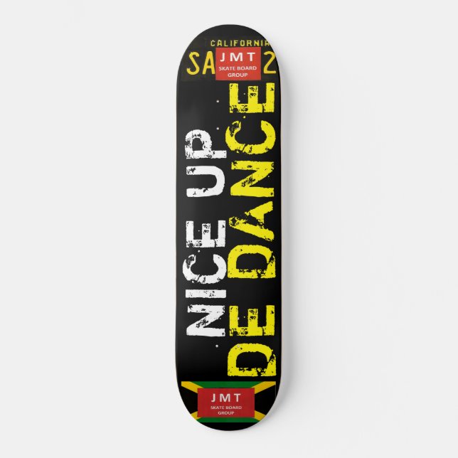 SKATE NICE UP DE DANCE SKATEBOARDS/ JMT USA (Frente)