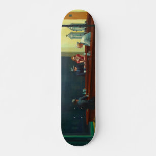 Skate Nighthawks pintura de Edward Hopper