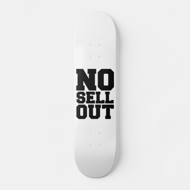 SKATE NO SELL OUT (Frente)