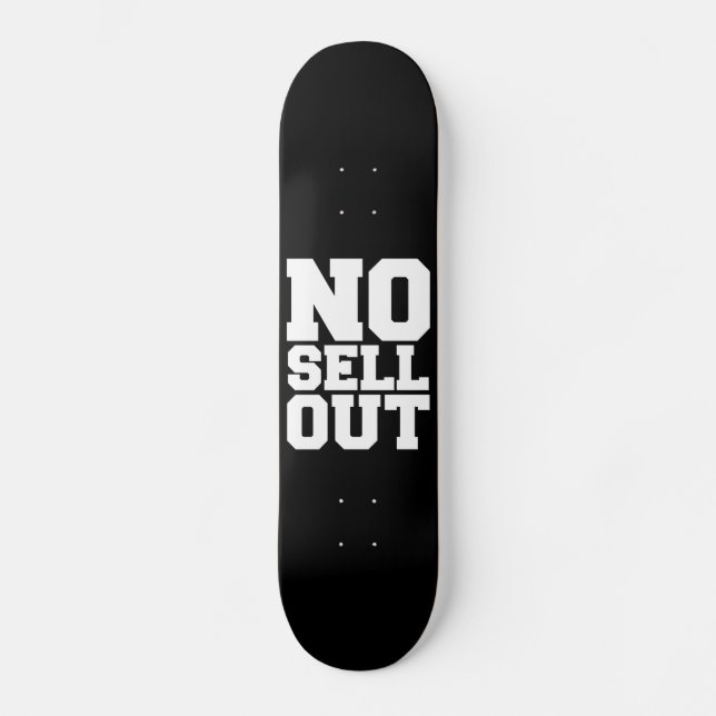 SKATE NO SELL OUT (Frente)