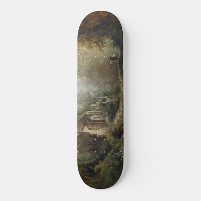 Skate Noite de Lua sobre Capela e Cavaleiros (Frente)