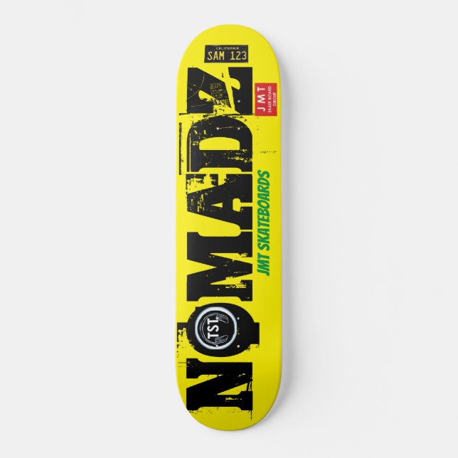 SKATE NOMADZ SKATEBOARDS / JMT EUA (Frente)
