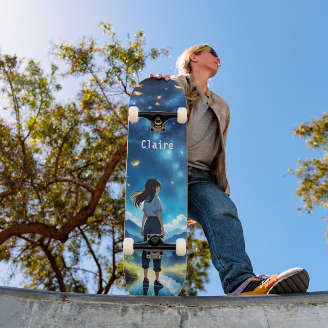 Skate Nome da Garota do Anime (Ao ar livre 1)