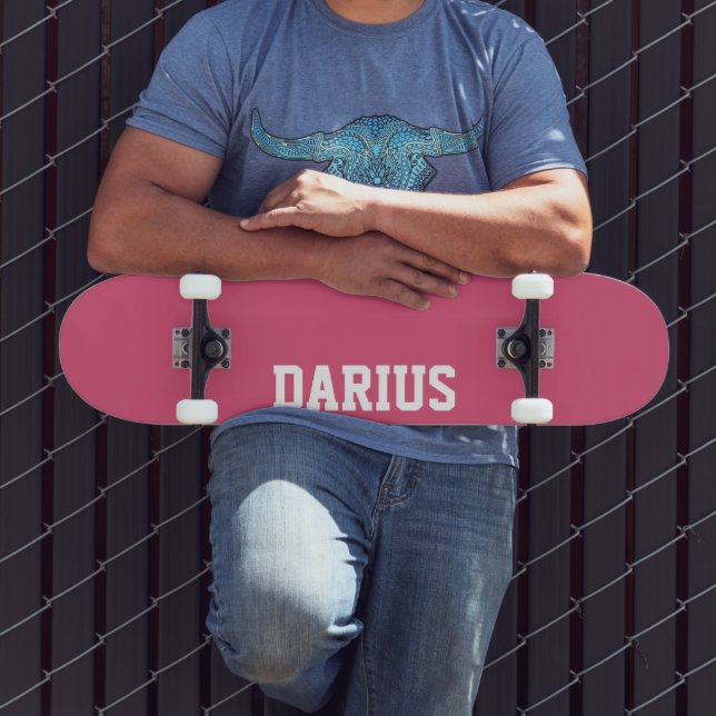 Skate Nome Moderno do Cranberry | Trendência Clássica (Ao ar livre 3)