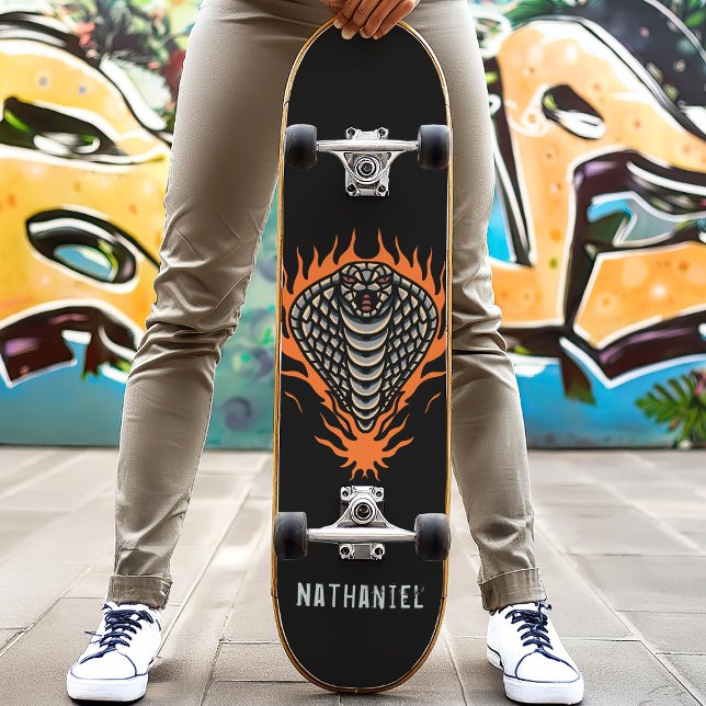 Skate Nome Personalizado de Cobra de Cobra de Chamada (Criador carregado)