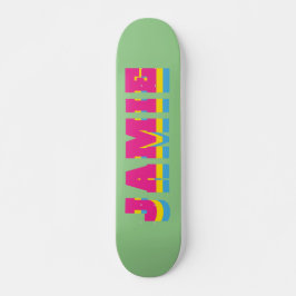 Skate Nome Personalizado do Sinalizador do Orgulho Panse