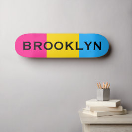 Skate Nome Personalizado LGBTQ Sinalizador do Orgulho Pa