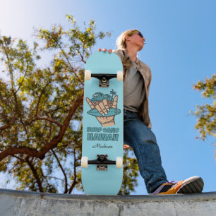 Skate Nome Personalizado & Localização Surf Shaka