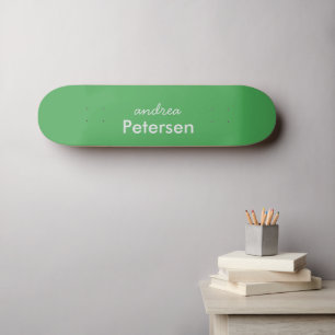 Skate Nome personalizado moderno minimalista trendy