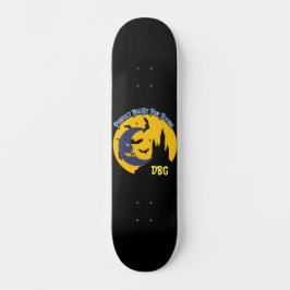 Skate Nome Personalizado ou Monograma - Noite Perfeita