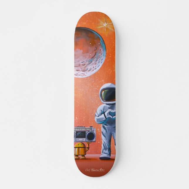 Skate Nos Seus Olhos - Robô Astronauta E Da Caixa (Frente)