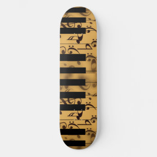 Skate Notas das Teclas do Piano Professor Destino Instru