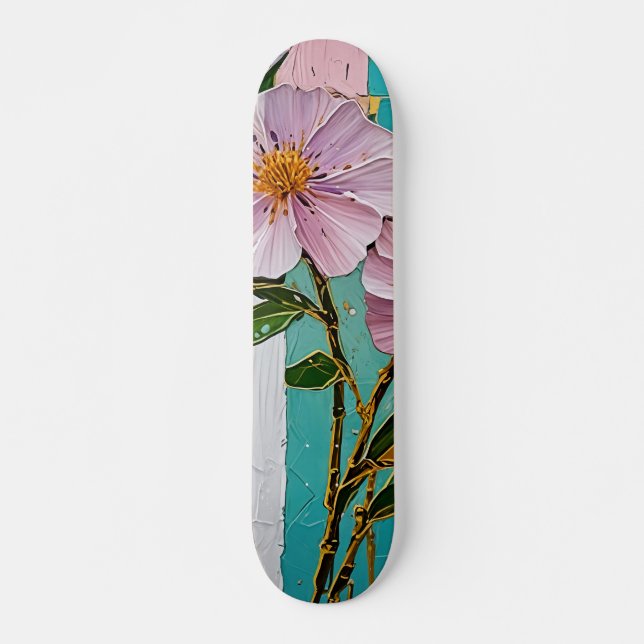 Skate Notebook Floral Delight (Frente)