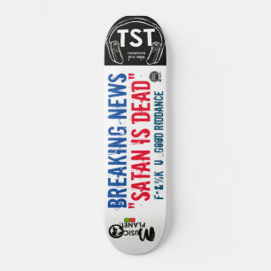 Skate NOTÍCIAS/SATÃ ESTÁ EM FOGO MORTO/skate TST