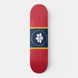 Skate Nova bandeira do Mississípi