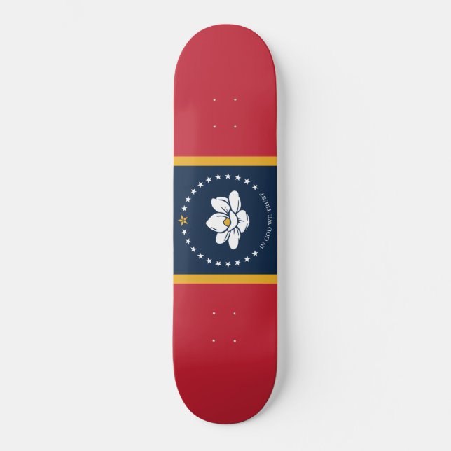Skate Nova bandeira do Mississípi (Frente)