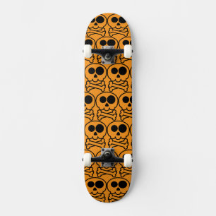 Skate NOVA - Caveira de Desenho Animado Pastel