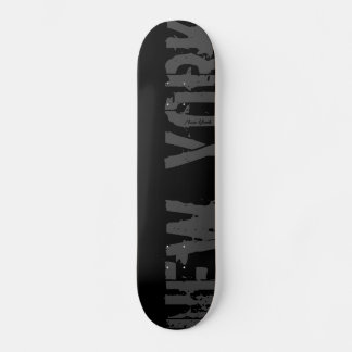 Skate Nova Iorque - Quadro de Skype Urbano Negro