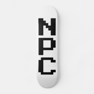 Skate NPC - Caractere Não Reproduzível
