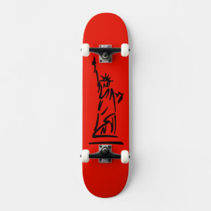 Skate NY Lady Liberty Red
