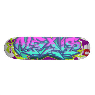 Skate O Alexis conhecido nos grafites