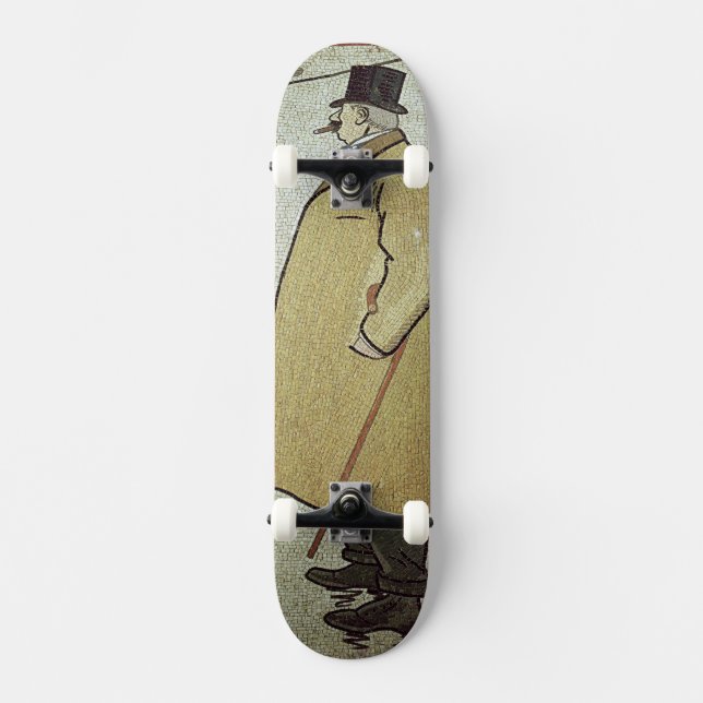Skate O caminhante idoso, c.1900 (Frente)