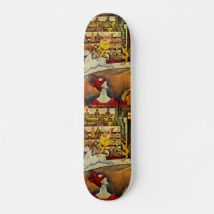 Skate O circo de Georges Seurat (1891)