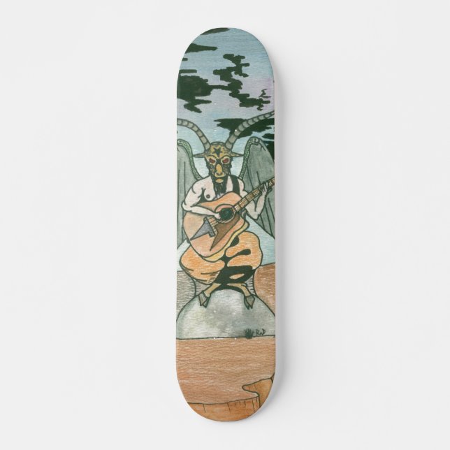 Skate O conselho de Baphomet 2 (Frente)
