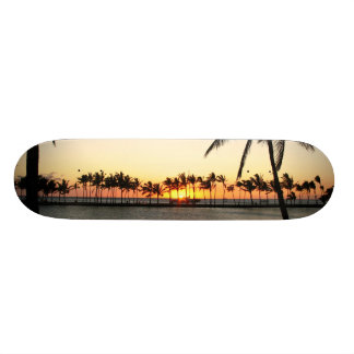 Skate O conselho do por do sol de Kona
