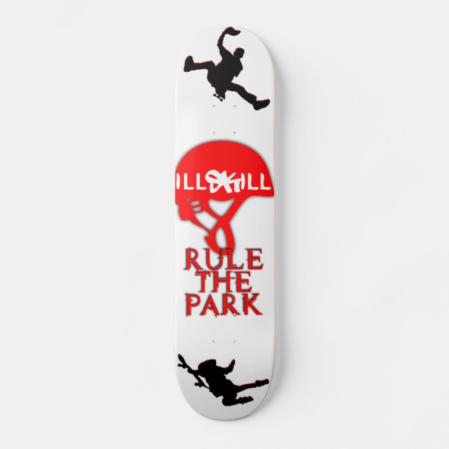 Skate O conselho melhorado ILLskILL dos comp(s) (Frente)