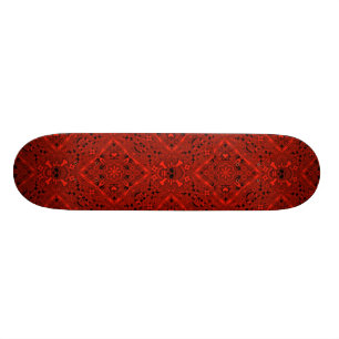 SKATE O CONSELHO VERMELHO DO BANDANA DO CRÂNIO