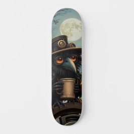 Skate O corvo alimentado por Café