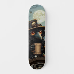 Skate O corvo alimentado por Café