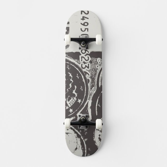 Skate O dinheiro faz o mundo girar (Frente)