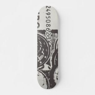 Skate O dinheiro faz o mundo girar