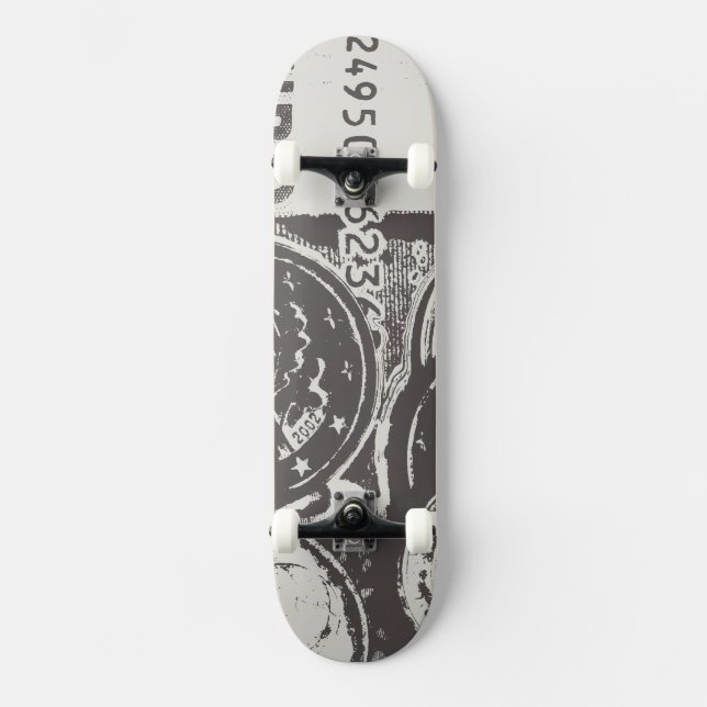Skate O dinheiro faz o mundo girar (Frente)