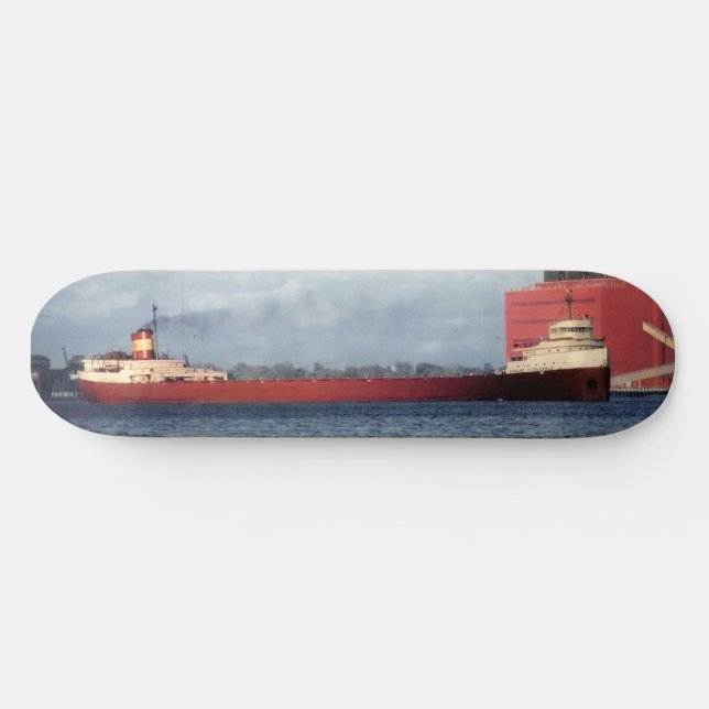 Skate O Edmund Fitzgerald com Nomes da Tripulação (Horz)