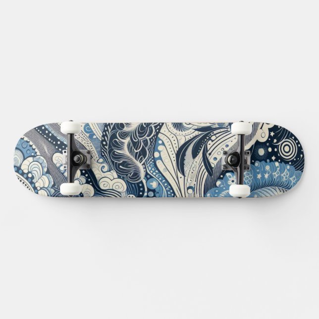Skate O Estúdio Caseiro Indigo Bloom (Horz)