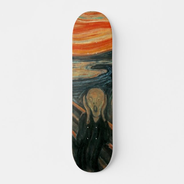 Skate O Grito - Edvard Munch (Frente)