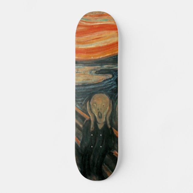 Skate O Grito - Edvard Munch (Frente)