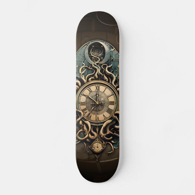 Skate O misterioso movimento steampunk. (Frente)