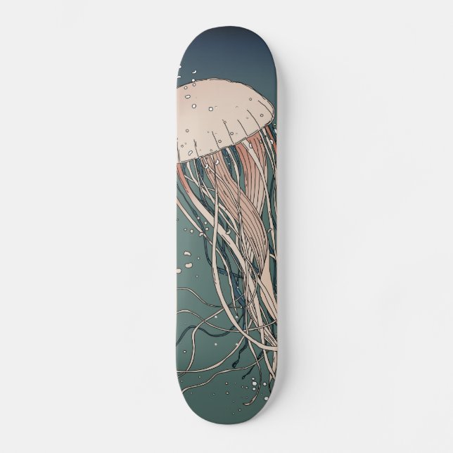 Skate O oceano agita o coração (Frente)